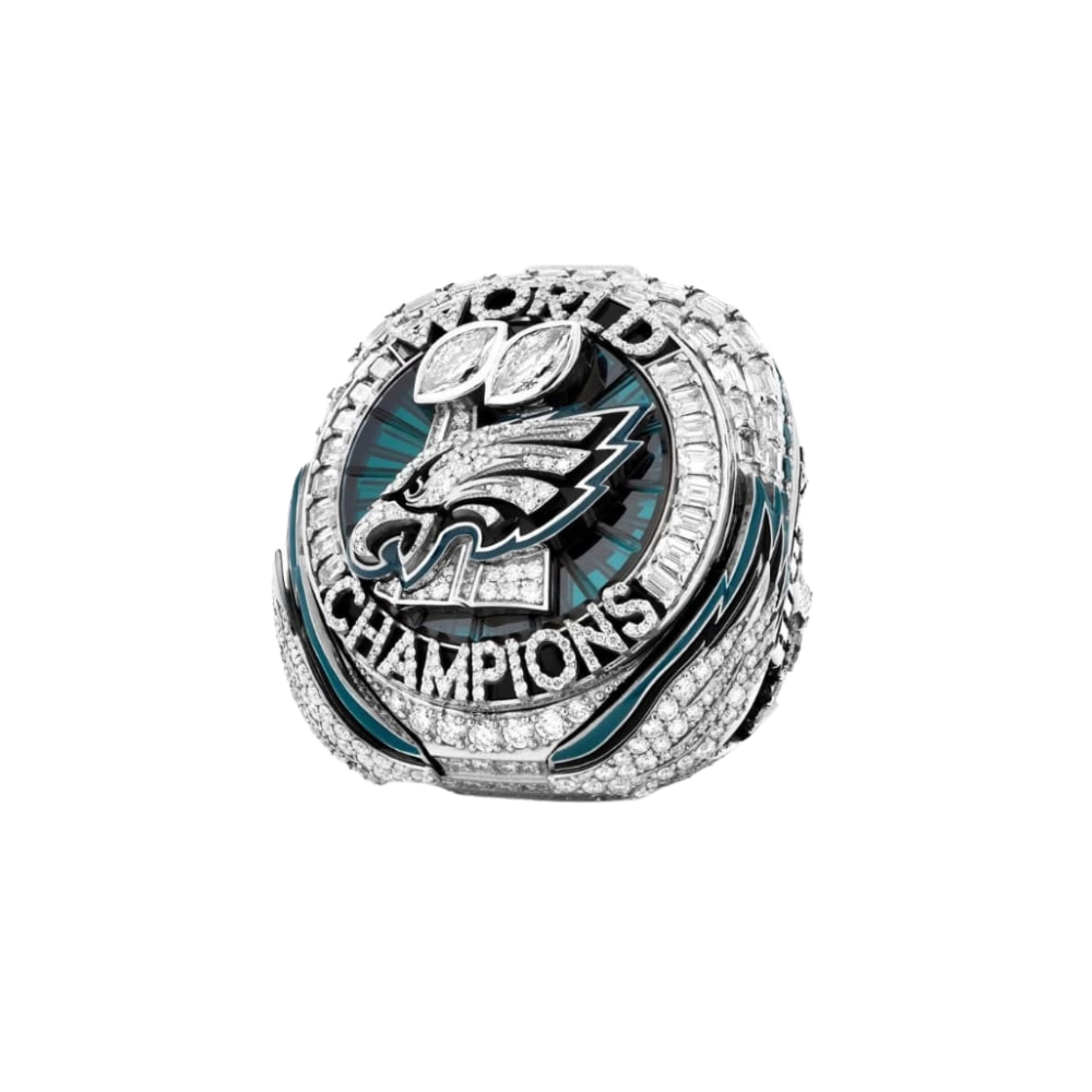Philadelphia Eagles Super Bowl Ring (2024) - Premium Series (Super Bowl 59, Super Bowl LIX)