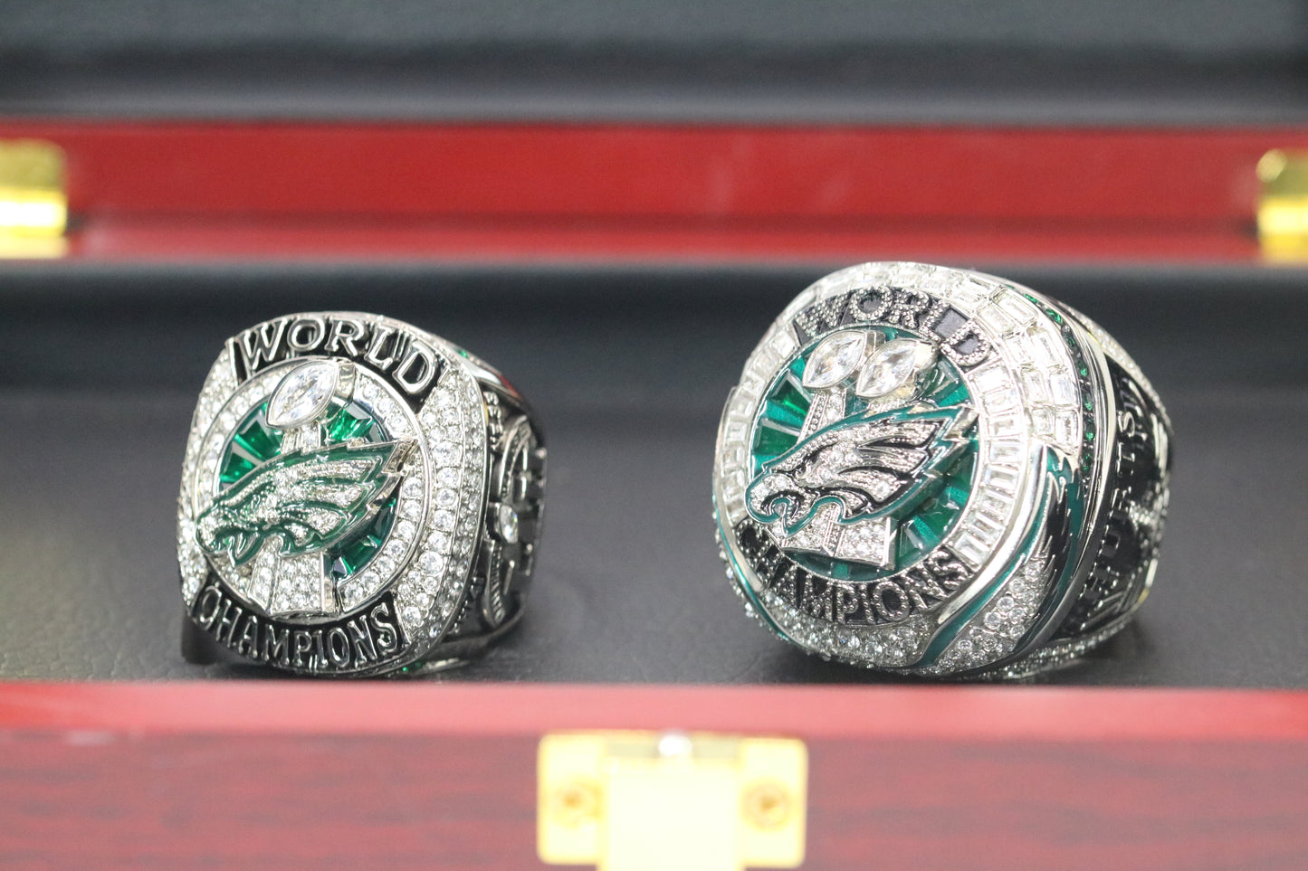 Eagles SB Ring Set (2018, 2024) - Premium Series