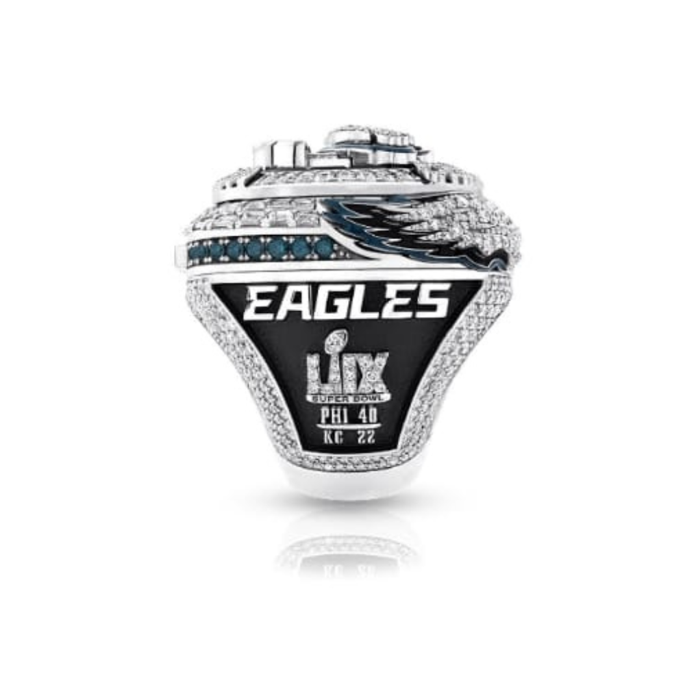 Philadelphia Eagles Super Bowl Ring (2024) - Premium Series (Super Bowl 59, Super Bowl LIX)
