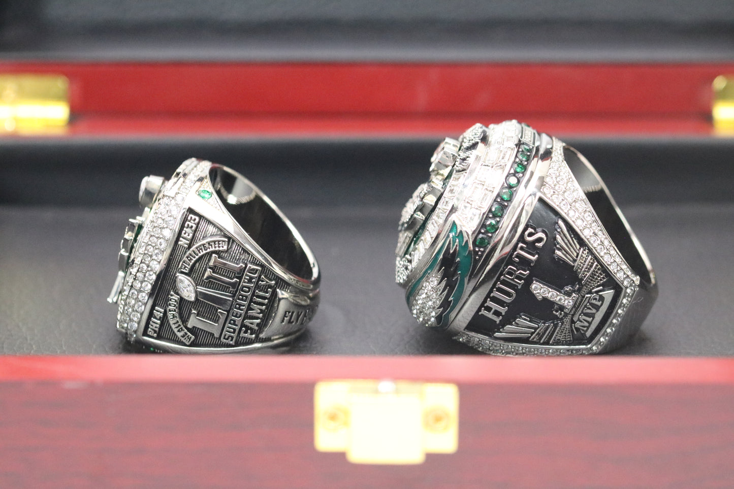 Eagles SB Ring Set (2018, 2024) - Premium Series
