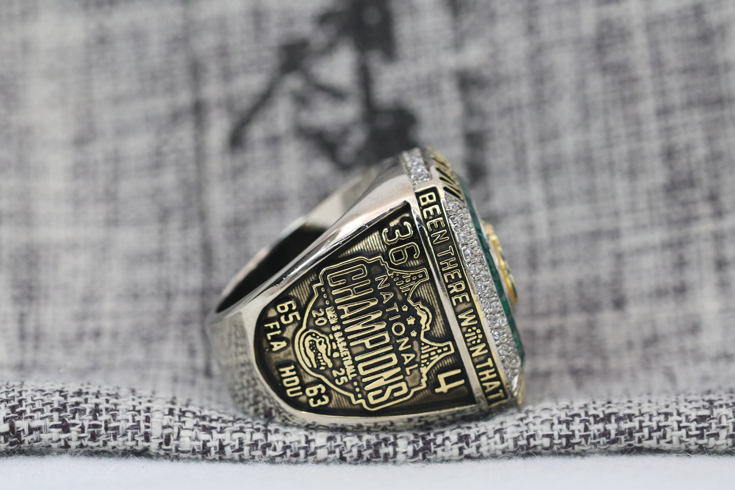 Florida Gators College Basketball Championship Ring (2025) - Premium Series