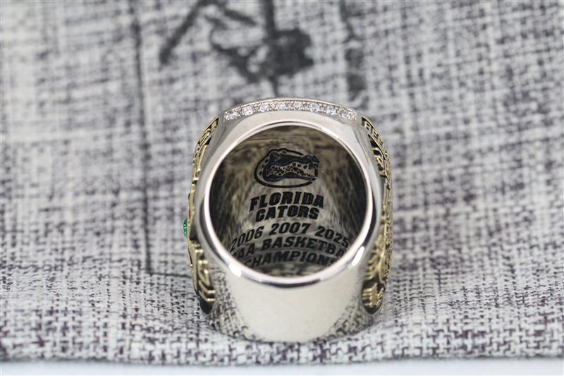 Florida Gators College Basketball Championship Ring (2025) - Premium Series