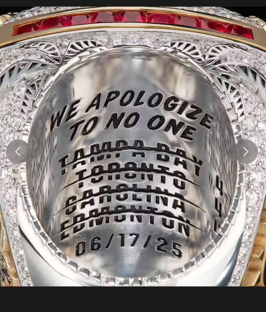 Florida Panthers Stanley Cup Championship Ring (2025) - Premium Series