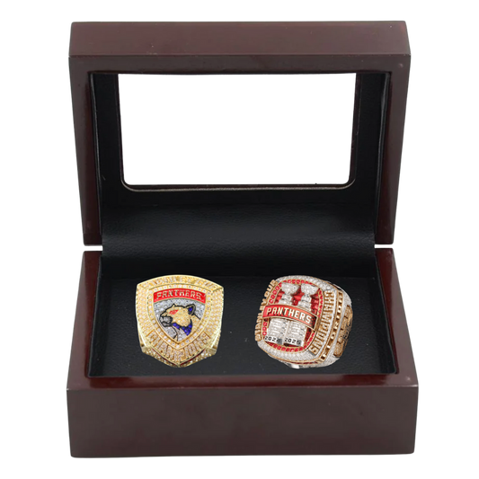 Florida Panthers Stanley Cup Championship Ring Set (2024, 2025)