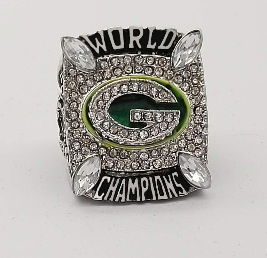 Green Bay Packers Super Bowl Ring (2010) - Rogers - Rings For Champs, NFL rings, MLB rings, NBA rings, NHL rings, NCAA rings, Super bowl ring, Superbowl ring, Super bowl rings, Superbowl rings, Dallas Cowboys