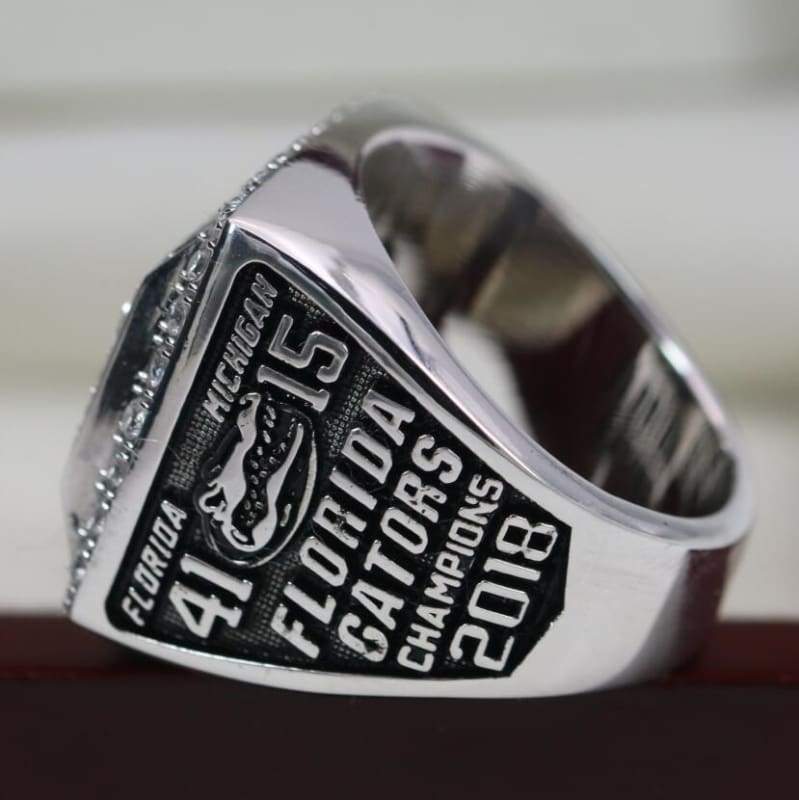 Florida Gators Peach Bowl College Football Championship Ring (2018) - Premium Series - Rings For Champs, NFL rings, MLB rings, NBA rings, NHL rings, NCAA rings, Super bowl ring, Superbowl ring, Super bowl rings, Superbowl rings, Dallas Cowboys