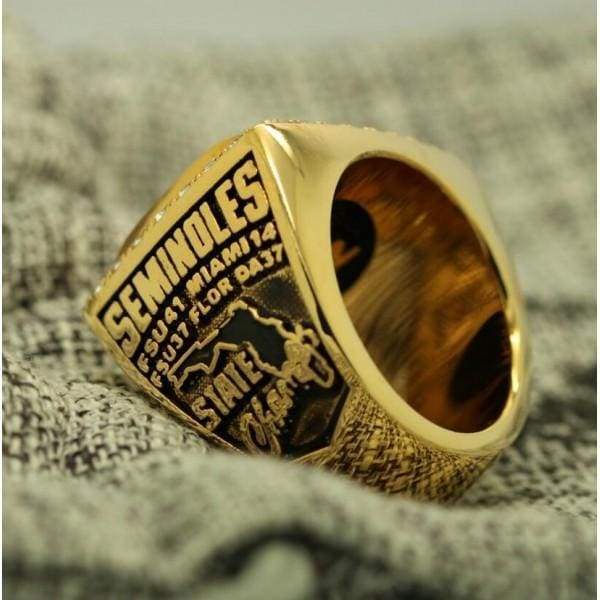 Florida State Seminoles College Football ACC Championship Ring (2013) - Premium Series - Rings For Champs, NFL rings, MLB rings, NBA rings, NHL rings, NCAA rings, Super bowl ring, Superbowl ring, Super bowl rings, Superbowl rings, Dallas Cowboys