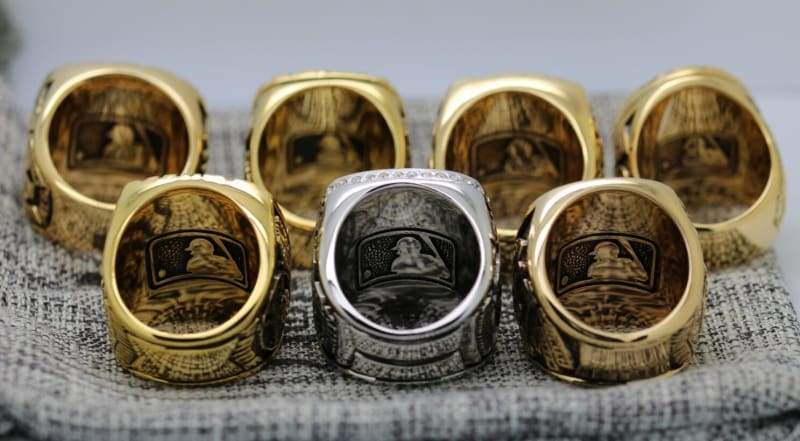 New York Yankees World Series Ring Set of 7 (1977, 1978, 1996, 1998, 1999, 2000, 2009) - Premium Series - Rings For Champs, NFL rings, MLB rings, NBA rings, NHL rings, NCAA rings, Super bowl ring, Superbowl ring, Super bowl rings, Superbowl rings, Dallas Cowboys