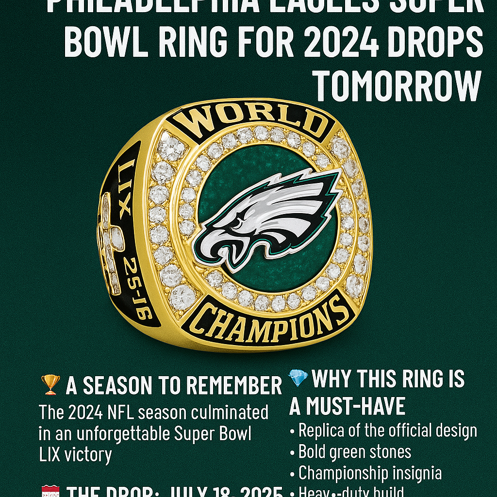 Philadelphia Eagles Super Bowl Ring
