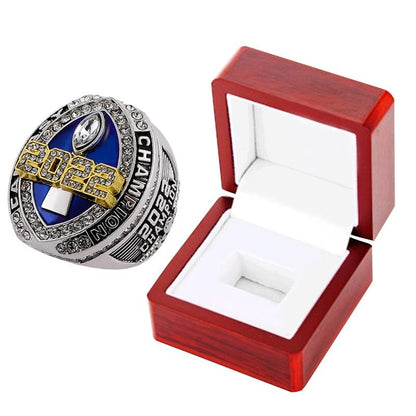 Fantasy League (FFL) 2022 Champion Ring + Wooden Box