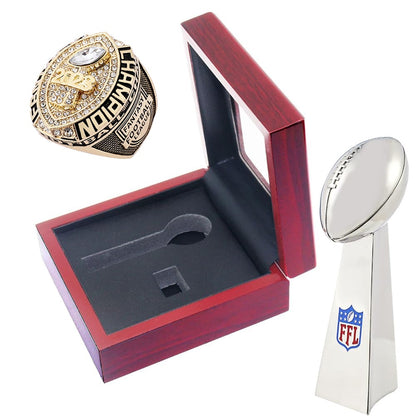 Fantasy League (FFL) 2023 Champion Ring + Mini Trophy + FREE Box