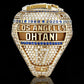 Los Angeles Dodgers Ring and Trophy (2025) - Zinc Alloy Version
