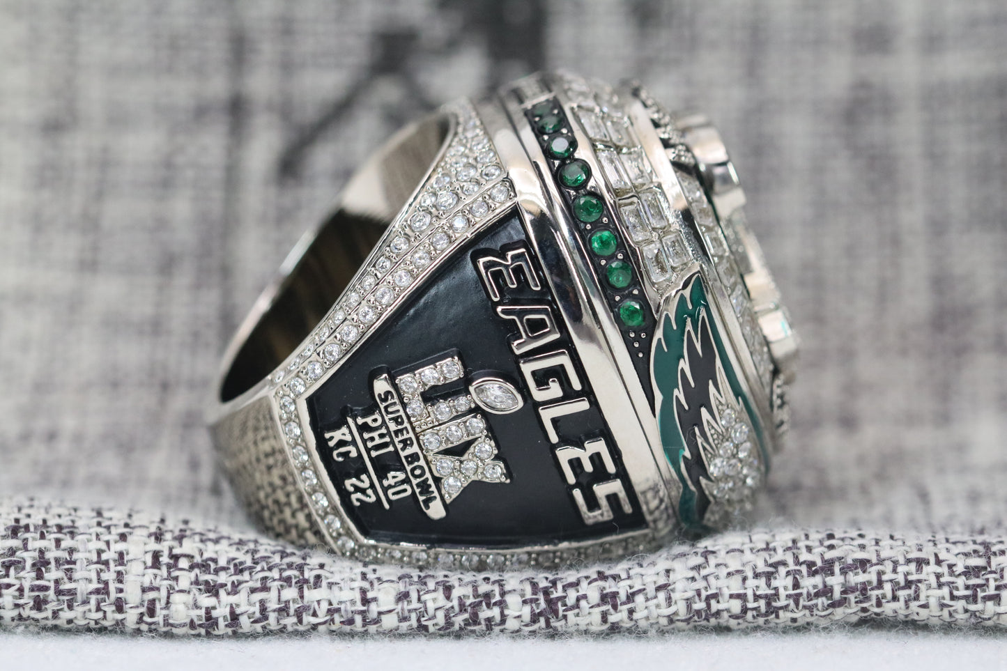 Philadephia Eagles SB Ring (2024) - Premium Edition