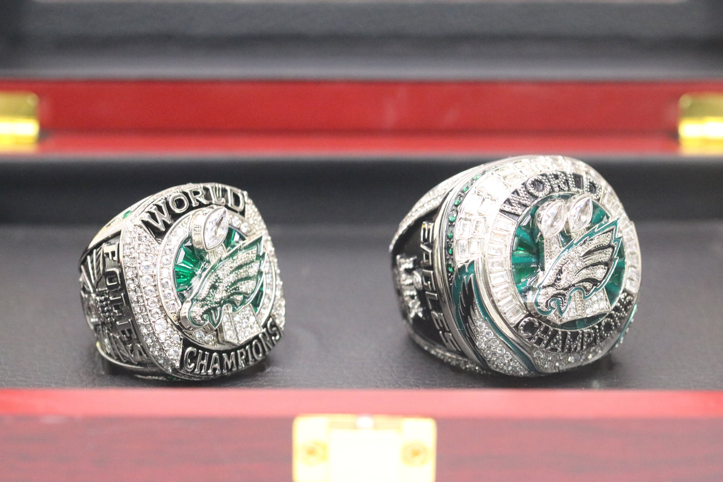 Eagles SB Ring Set (2018, 2024) - Premium Series