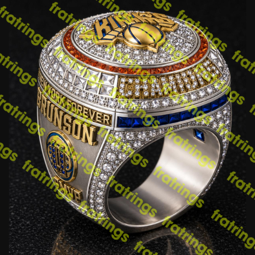 New York Knicks Basketball Championship FAN MADE Ring  (2026) - Premium Series