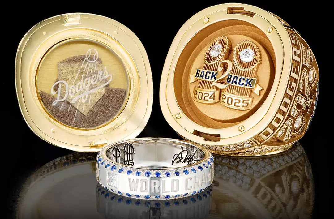 2025 Los Angeles Dodgers World Series Championship Replica Ring – Back ...