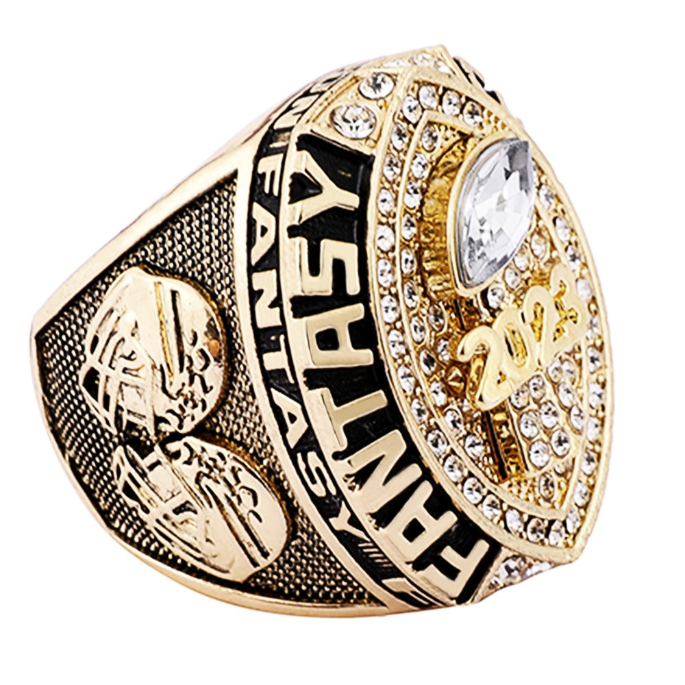 Fantasy League (FFL) 2023 Champion Ring + Mini Trophy + FREE Box