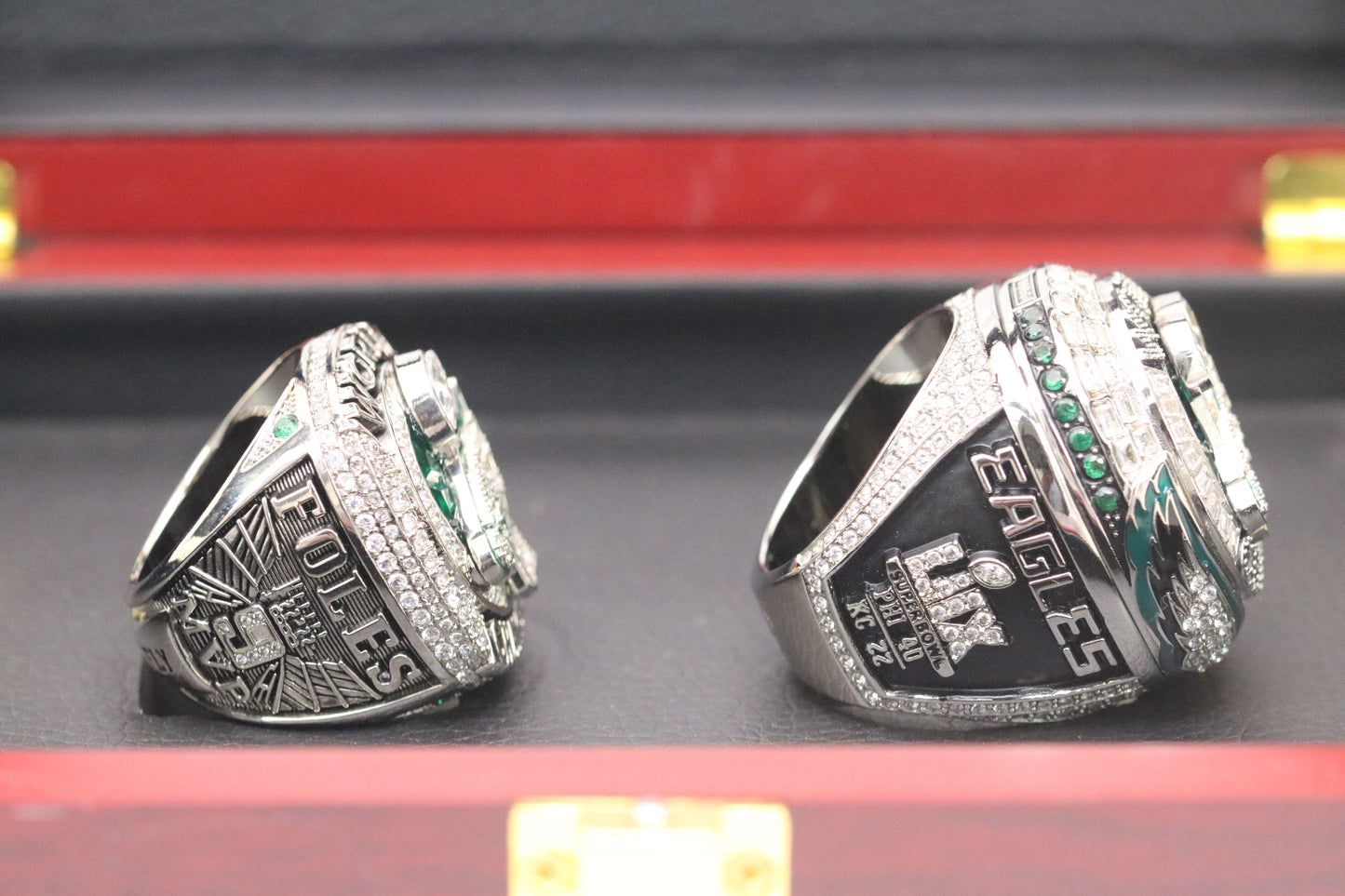 Eagles SB Ring Set (2018, 2024) - Premium Series
