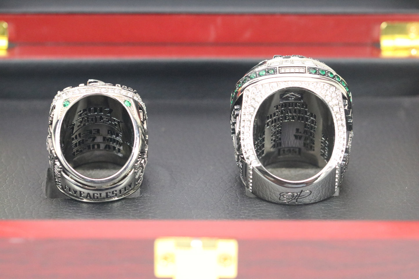 Eagles SB Ring Set (2018, 2024) - Premium Series