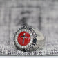 Christian Cross Blood Of Christ Ring - Diamond Halo Series - Rings For Champs, NFL rings, MLB rings, NBA rings, NHL rings, NCAA rings, Super bowl ring, Superbowl ring, Super bowl rings, Superbowl rings, Dallas Cowboys