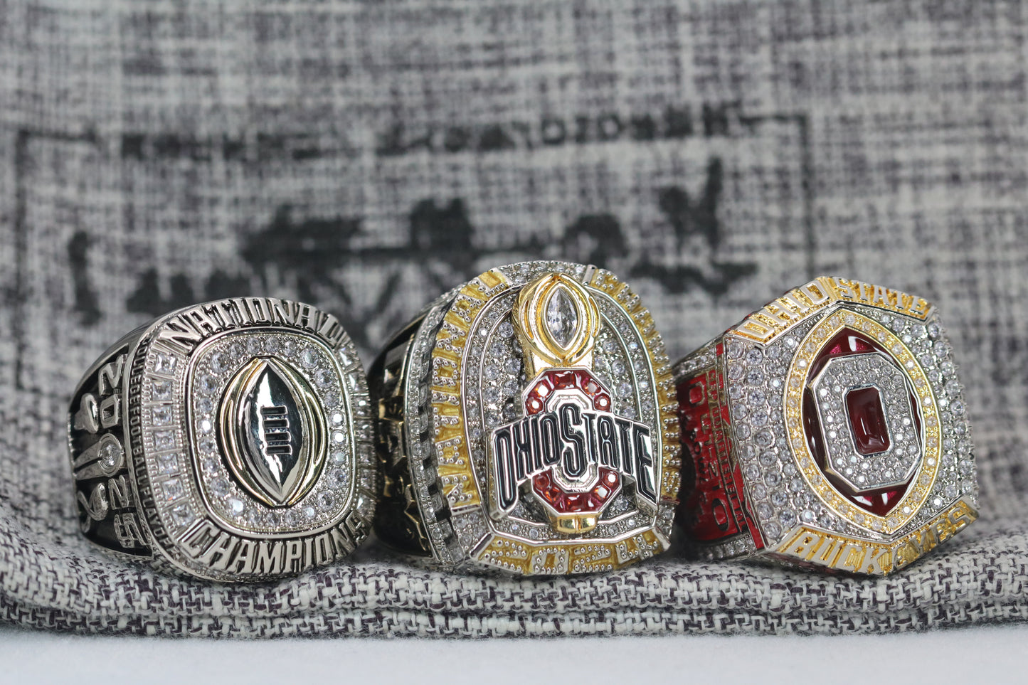 Ohio State Buckeyes College Football Ring Set (2025) - Premium Series