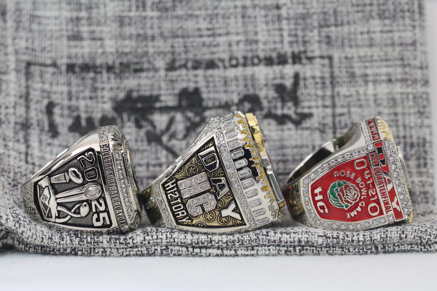 Ohio State Buckeyes College Football Ring Set (2025) - Premium Series