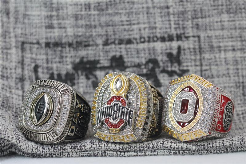 Ohio State Buckeyes College Football Ring Set (2025) - Premium Series
