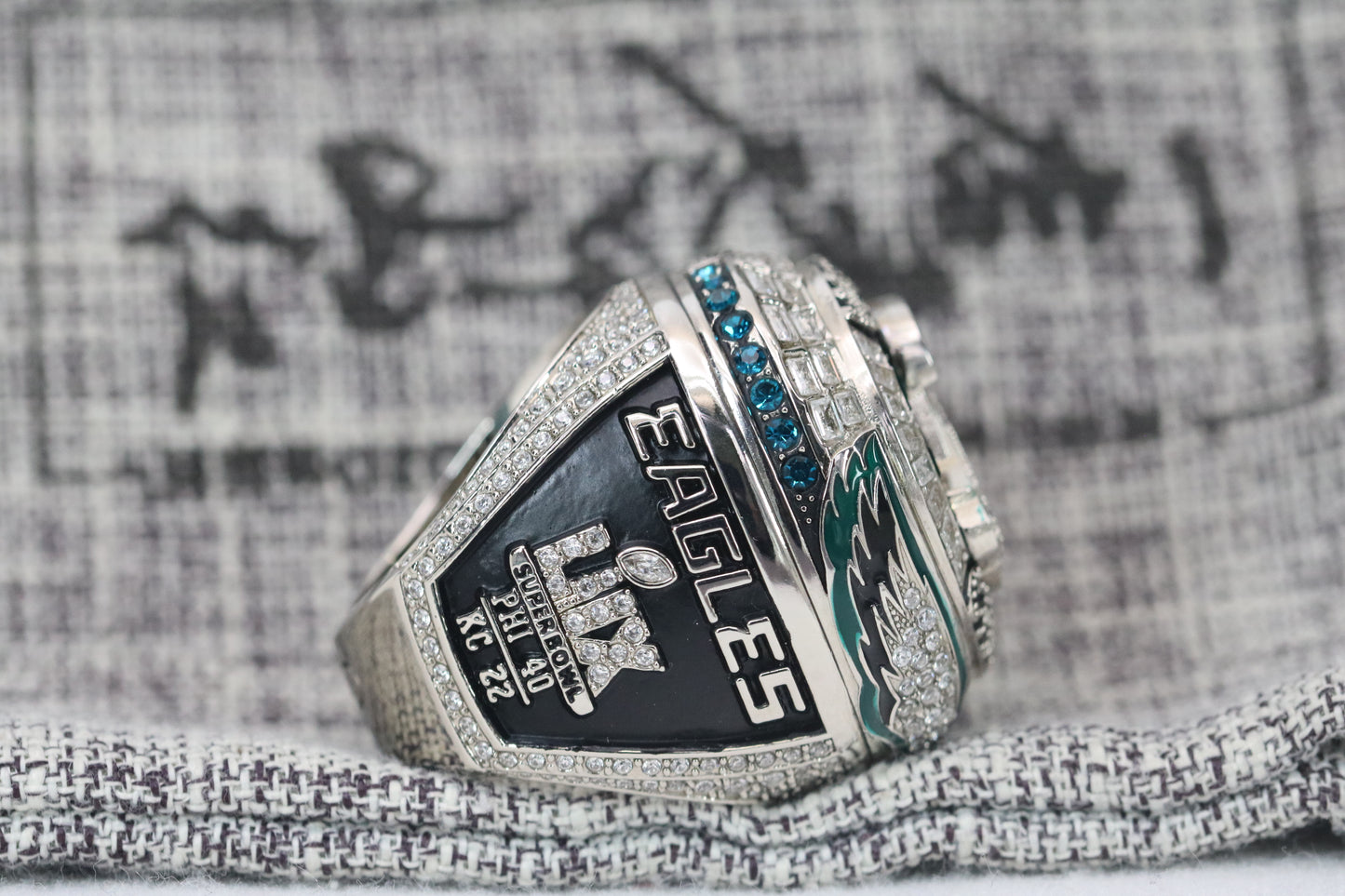 Philadephia Eagles SB Ring (2024) - Premium Edition
