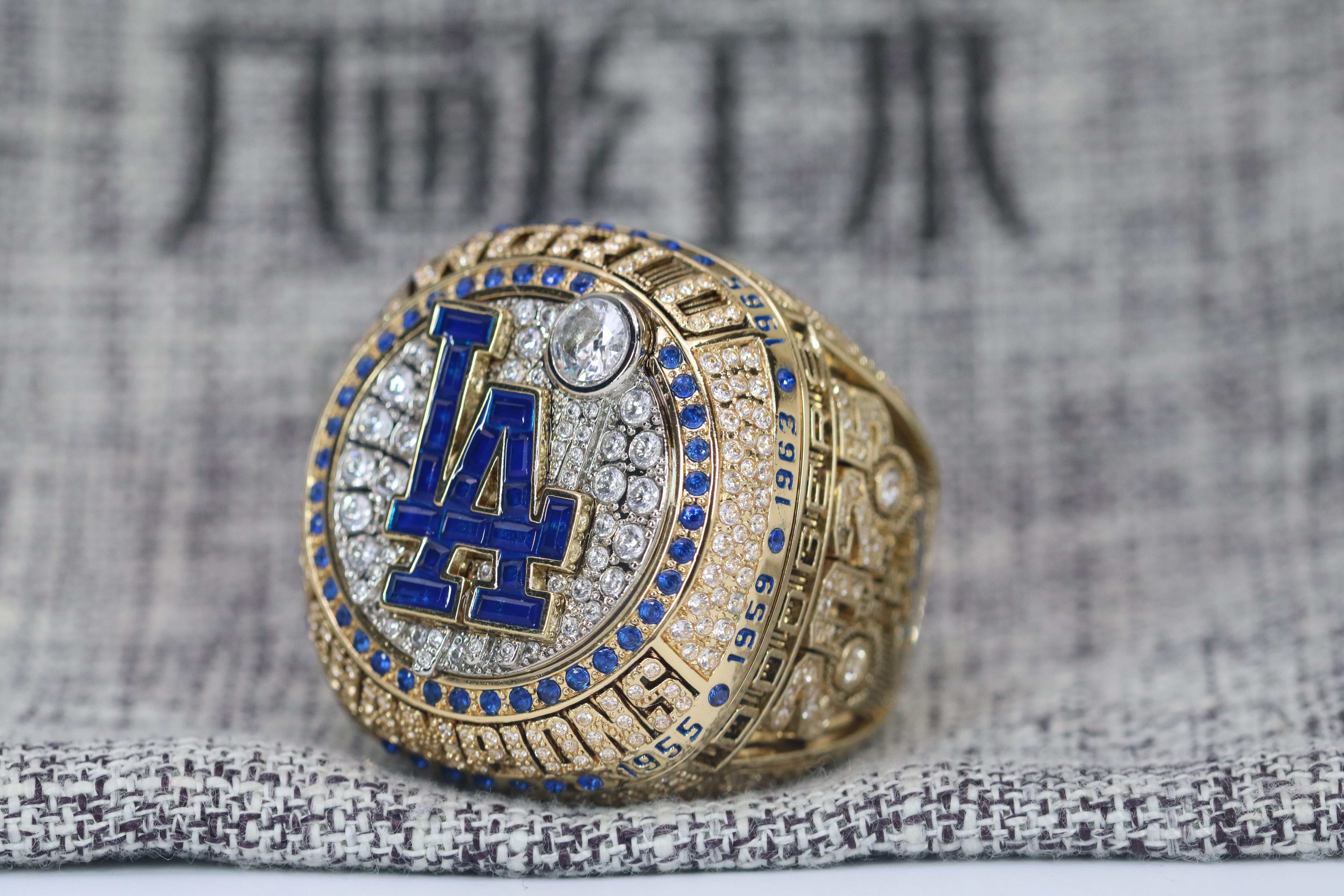 MLB SILVER925 RING Dodgers サイズ20 未使用 2025 Los Angeles Dodgers World Series Championship Replica Ring