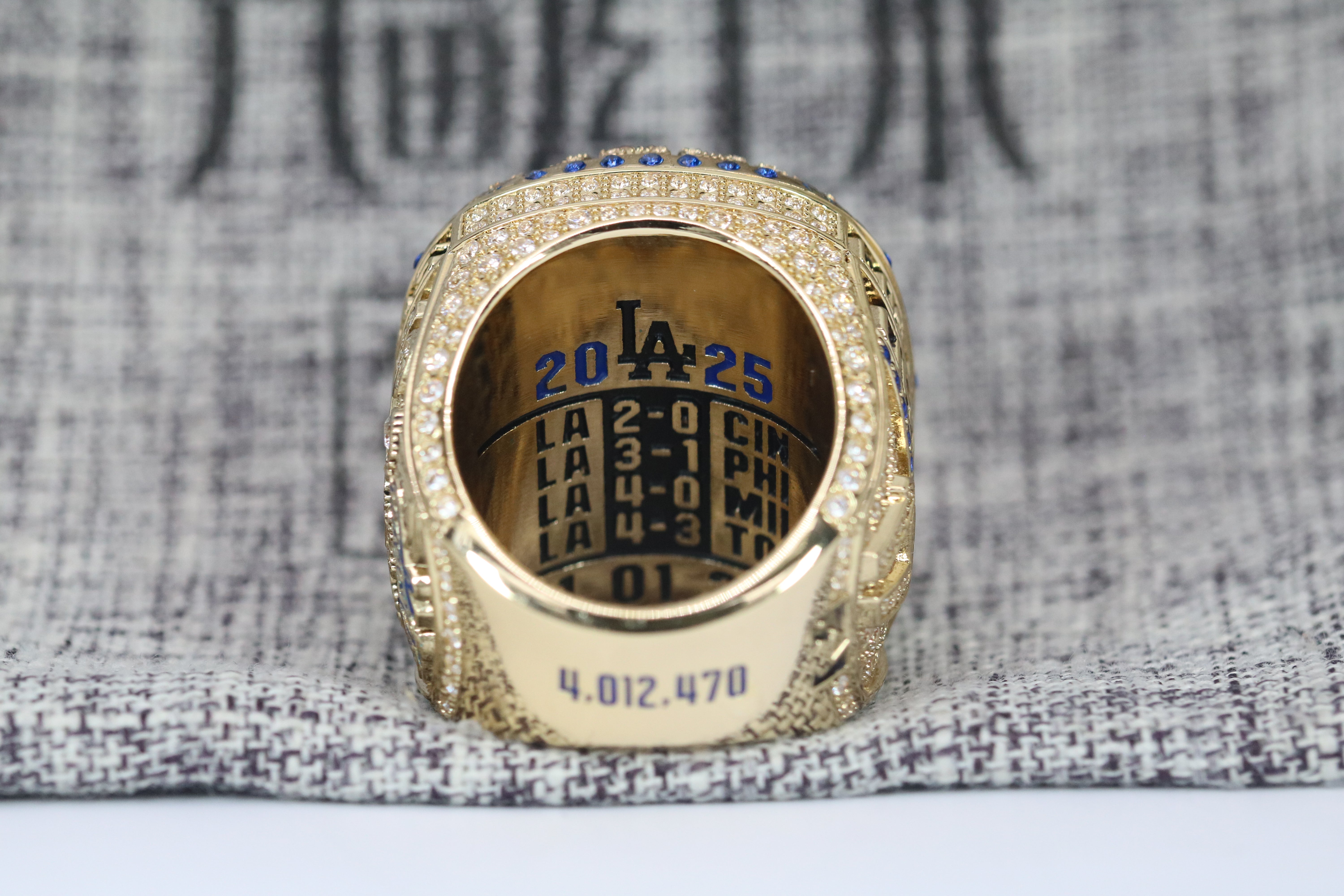 2025 Los Angeles Dodgers World Series Championship Replica Ring
