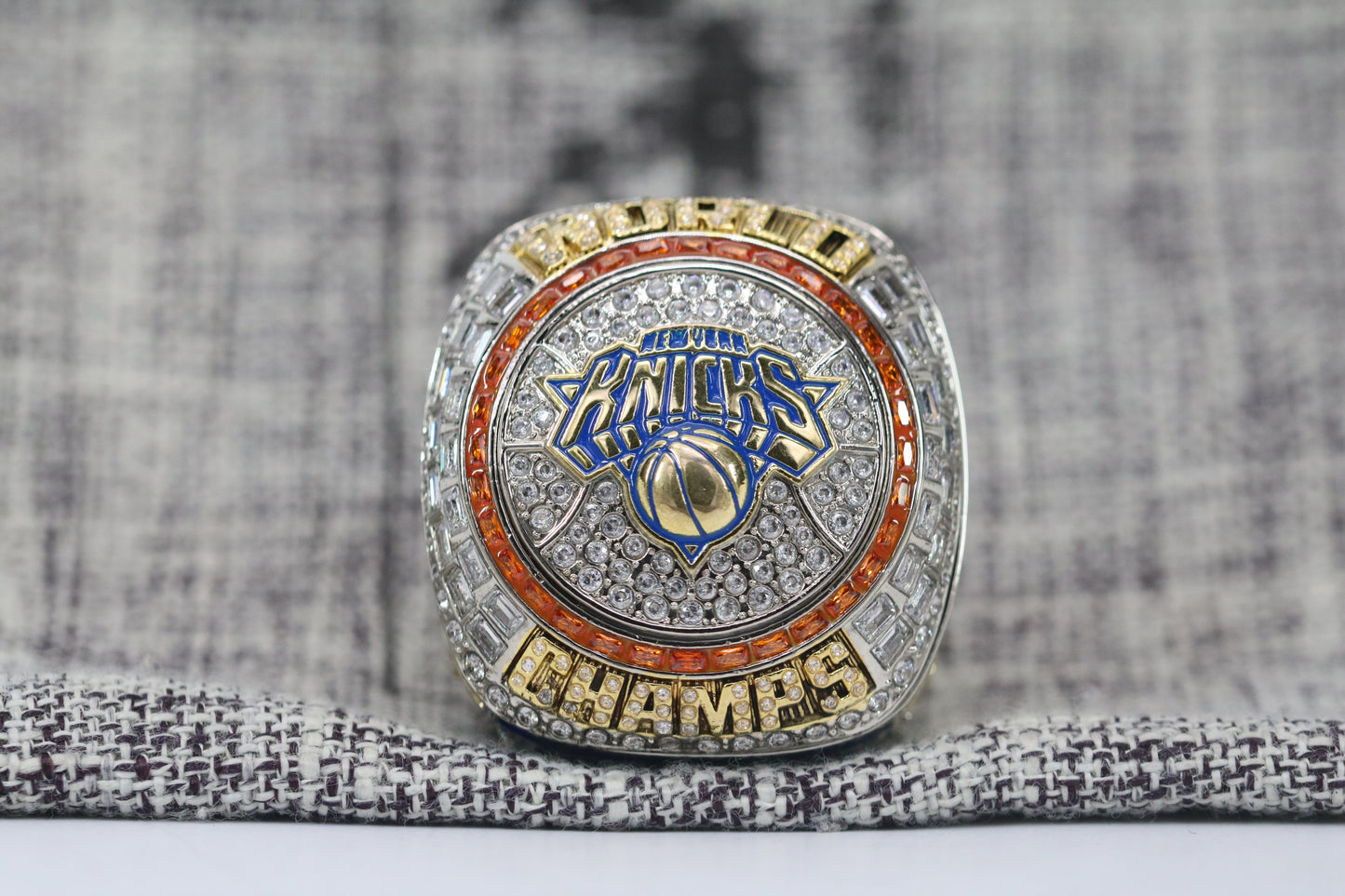 New York Knicks Basketball Championship Ring (2026) - Premium Series