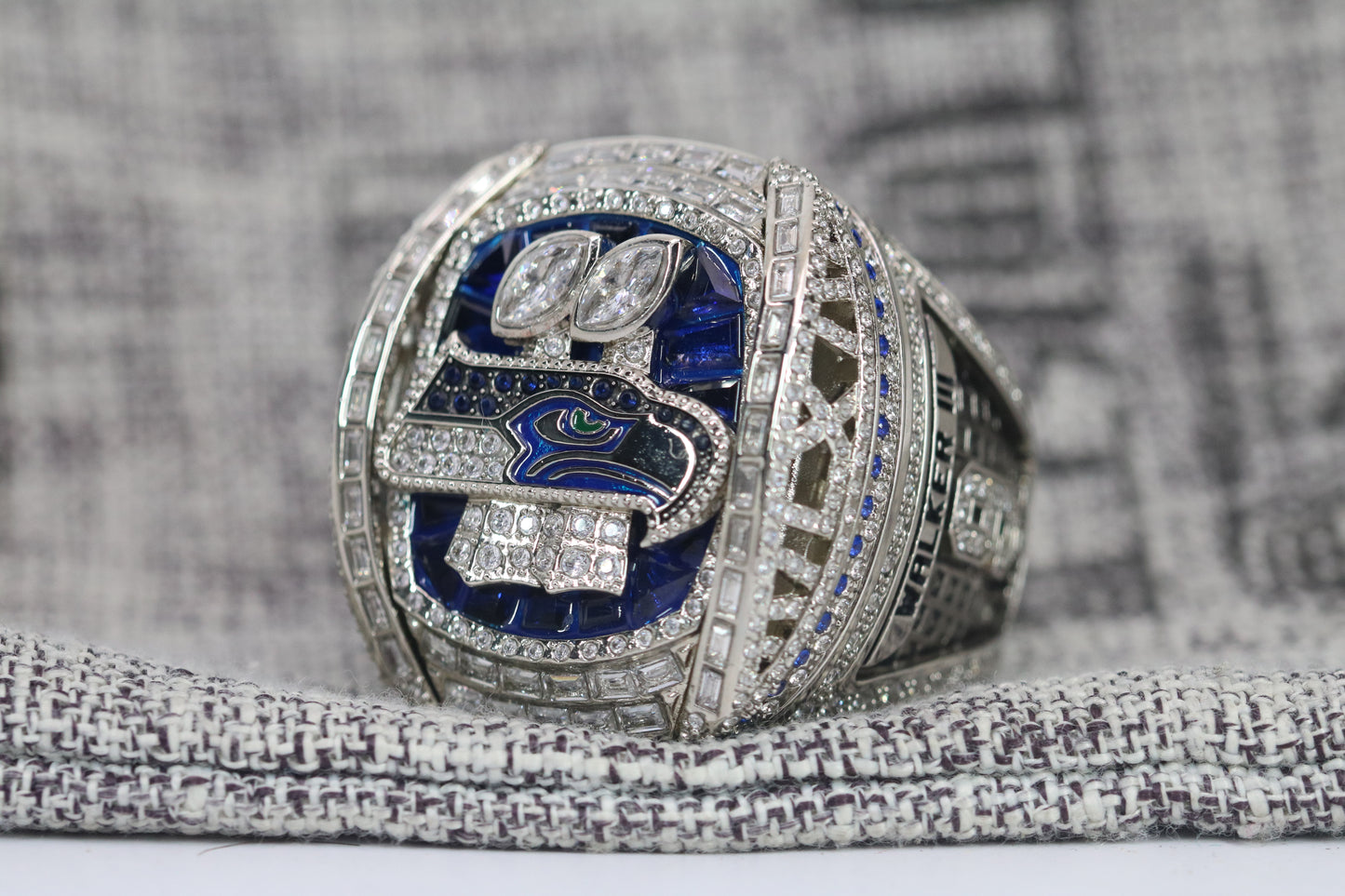 Seattle Seahawks SB Ring (2025) - Premium Series