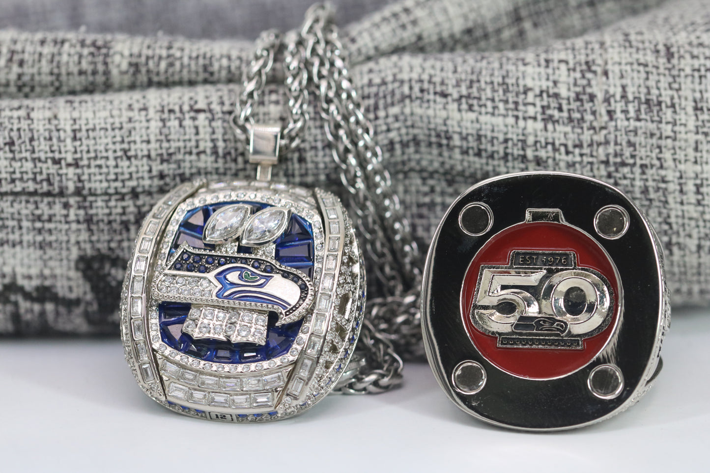 Seattle Seahawks SB Ring (2025) - Premium Series