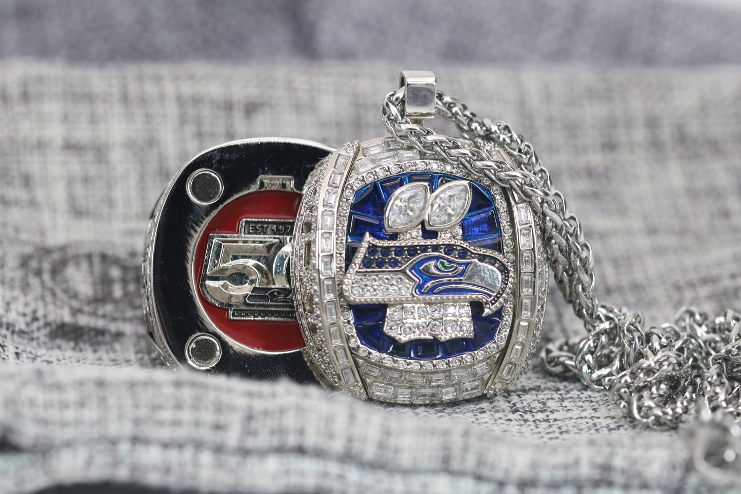 Seattle Seahawks SB Ring (2025) - Premium Series