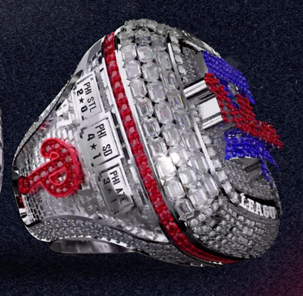 Philadelphia Phillies NL Championship Ring (2022) - Premium Series - Rings For Champs, NFL rings, MLB rings, NBA rings, NHL rings, NCAA rings, Super bowl ring, Superbowl ring, Super bowl rings, Superbowl rings, Dallas Cowboys