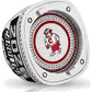 Carolina Hurricanes 2026 championship-inspired ring — Hidden Stormy detail
