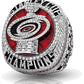 Carolina Hurricanes 2026 championship-inspired ring — Front three-quarter view