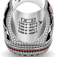 Carolina Hurricanes 2026 championship-inspired ring — Inside band playoff engravings