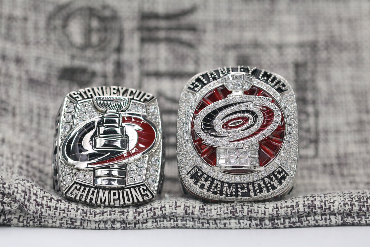 Carolina Hurricanes 2006 and 2026 ring set
