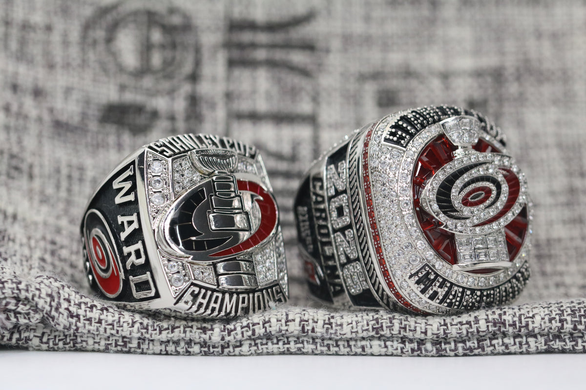 Carolina Hurricanes 2006 and 2026 ring set