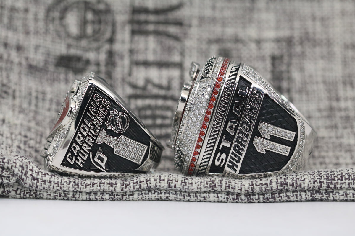 Carolina Hurricanes 2006 and 2026 ring set