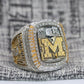 Michigan 2026 Premium basketball championship fan ring — opposite angle