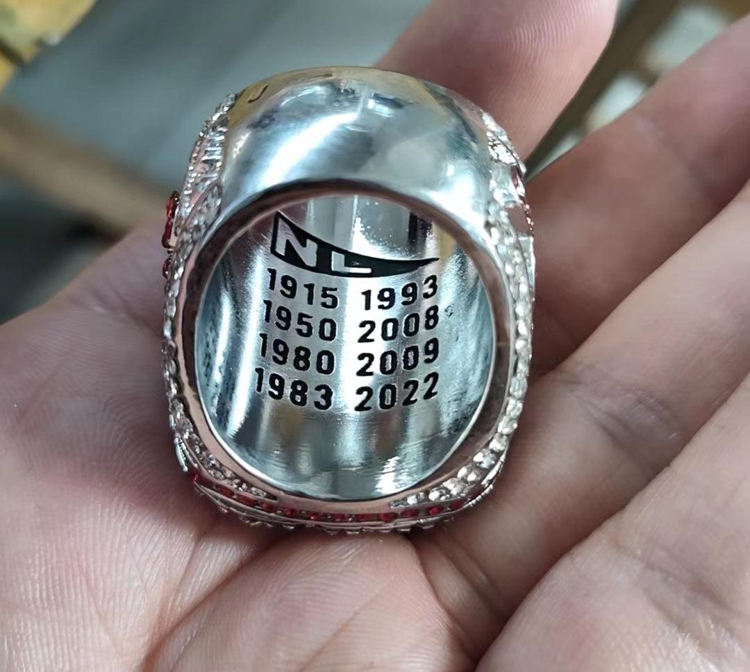 Philadelphia Phillies NL Championship Ring (2022) - Rings For Champs, NFL rings, MLB rings, NBA rings, NHL rings, NCAA rings, Super bowl ring, Superbowl ring, Super bowl rings, Superbowl rings, Dallas Cowboys