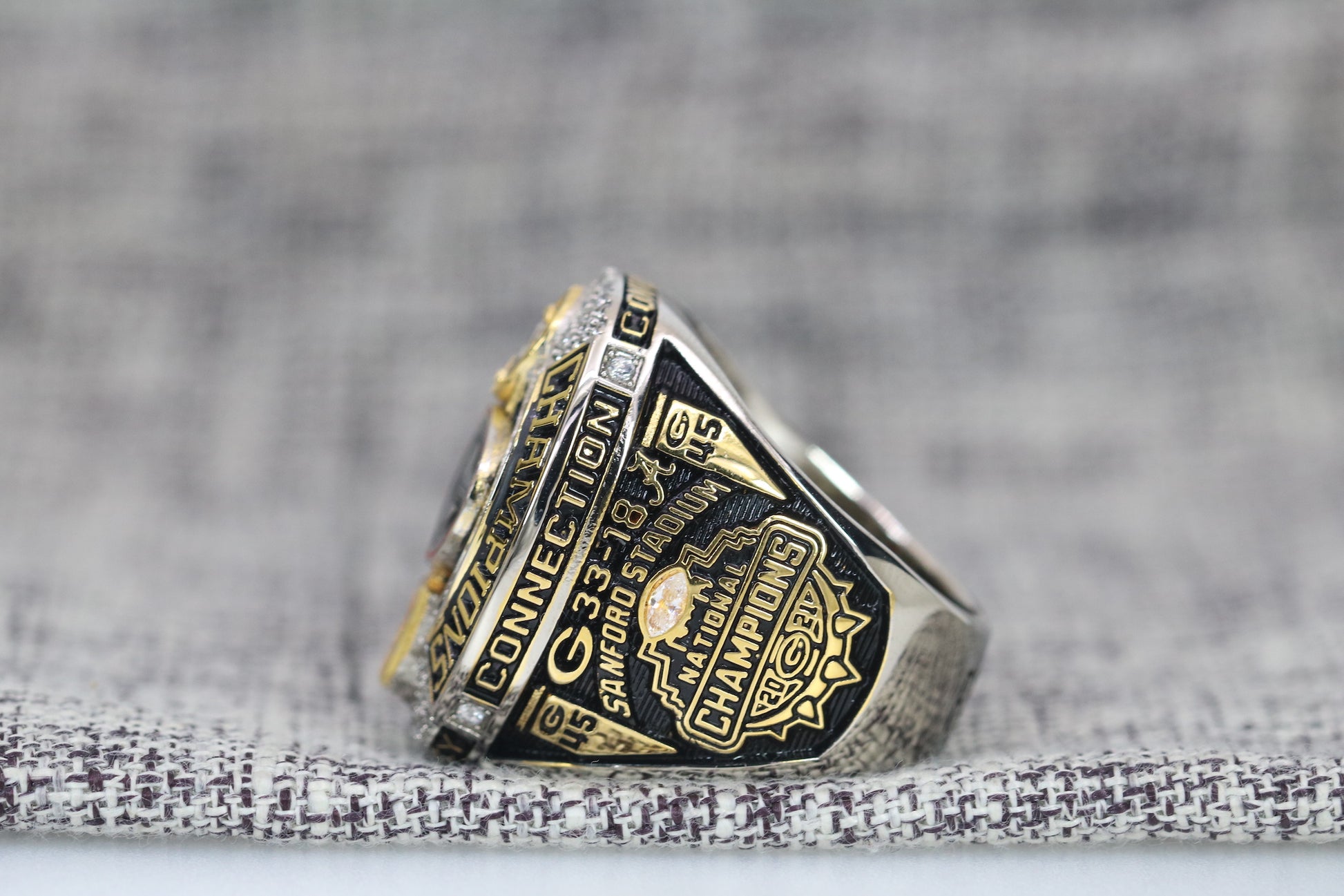 University of Georgia Bulldogs College Football National Championship Ring (2021) - Premium Series - Rings For Champs, NFL rings, MLB rings, NBA rings, NHL rings, NCAA rings, Super bowl ring, Superbowl ring, Super bowl rings, Superbowl rings, Dallas Cowboys