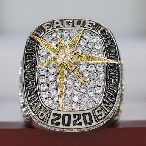 Tampa Bay Rays AL Championship Ring (2020) - Premium Series - Rings For Champs, NFL rings, MLB rings, NBA rings, NHL rings, NCAA rings, Super bowl ring, Superbowl ring, Super bowl rings, Superbowl rings, Dallas Cowboys