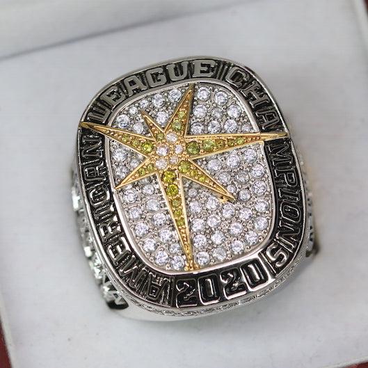 Tampa Bay Rays AL Championship Ring (2020) - Premium Series - Rings For Champs, NFL rings, MLB rings, NBA rings, NHL rings, NCAA rings, Super bowl ring, Superbowl ring, Super bowl rings, Superbowl rings, Dallas Cowboys