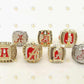 Alabama Crimson Tide College Football National Championship 7 Ring Set (1992, 2009, 2011, 2012, 2015, 2015) - Rings For Champs, NFL rings, MLB rings, NBA rings, NHL rings, NCAA rings, Super bowl ring, Superbowl ring, Super bowl rings, Superbowl rings, Dallas Cowboys