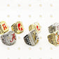 Alabama Crimson Tide College Football 6 Ring Set (1992, 2009, 2011, 2012, 2015, 2017) - Rings For Champs, NFL rings, MLB rings, NBA rings, NHL rings, NCAA rings, Super bowl ring, Superbowl ring, Super bowl rings, Superbowl rings, Dallas Cowboys