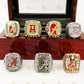 Alabama Crimson Tide College Football 6 Ring Set (1992, 2009, 2011, 2012, 2015, 2017) - Rings For Champs, NFL rings, MLB rings, NBA rings, NHL rings, NCAA rings, Super bowl ring, Superbowl ring, Super bowl rings, Superbowl rings, Dallas Cowboys
