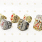 Alabama Crimson Tide College Football 6 Ring Set (1992, 2009, 2011, 2012, 2015, 2017) - Rings For Champs, NFL rings, MLB rings, NBA rings, NHL rings, NCAA rings, Super bowl ring, Superbowl ring, Super bowl rings, Superbowl rings, Dallas Cowboys